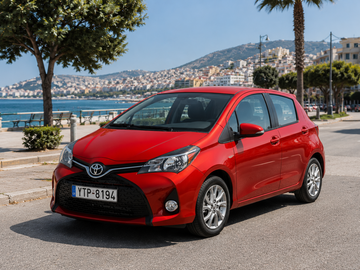 Cars: Toyota Yaris.