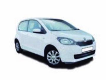 Cars: skoda citigo or similar